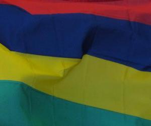 yapboz Mauritius bayrağı